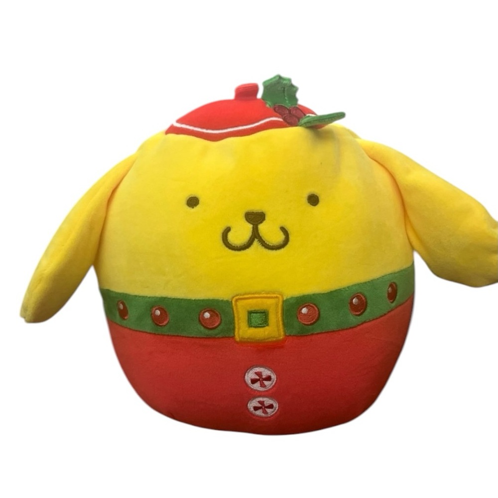 Hello Kitty Christmas Plush Pompompurin Squishmallow